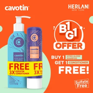 Buy Cavotin Vitro Gloss Shampoo 250ml Get Conditioner free